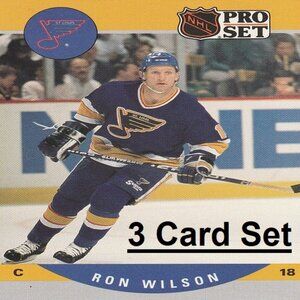 Ron Wilson Hockey Card Collection